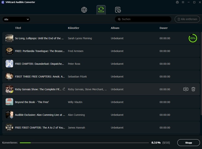 Audible in MP3 umwandeln