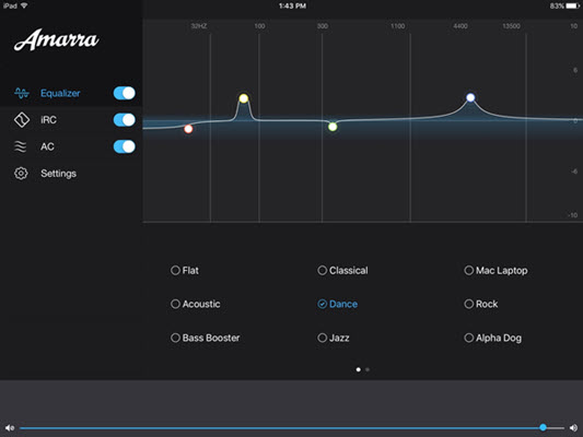 Amarra Equalizer