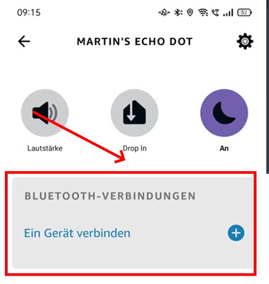 Apple Music auf Amazon Echo streamen via Bluetooth