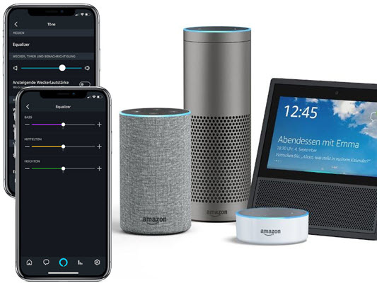 Amazon Music Equalizer Alexa-Gerät