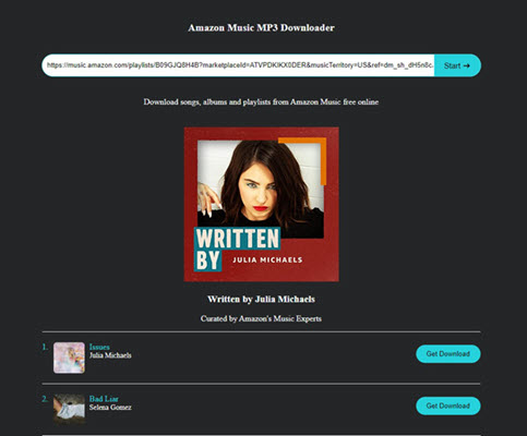 Online Amazon Music MP3 Downloader