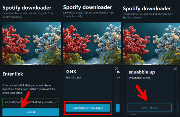 Android Online-Spotify-Downloader