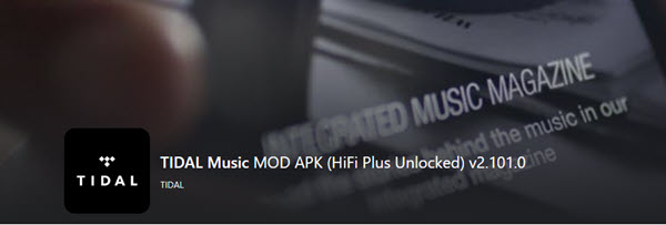 APKMody Tidal Mod APK