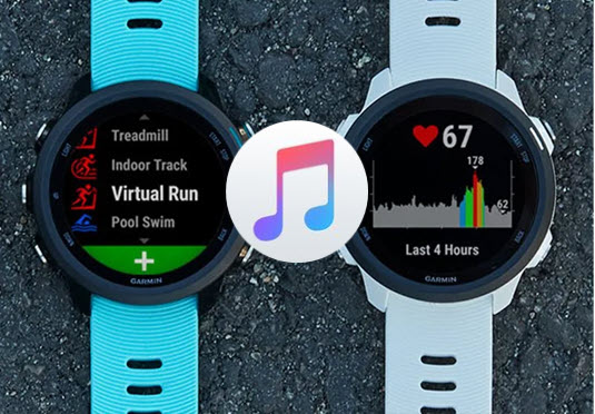 Apple Music auf Garmin Uhr abspielen