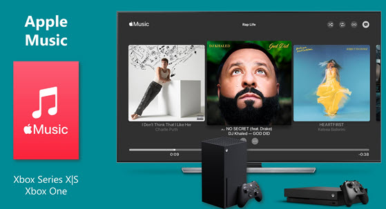 Apple music on 2025 xbox one