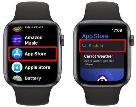 Spotify App auf Apple Watch aus App Store installieren