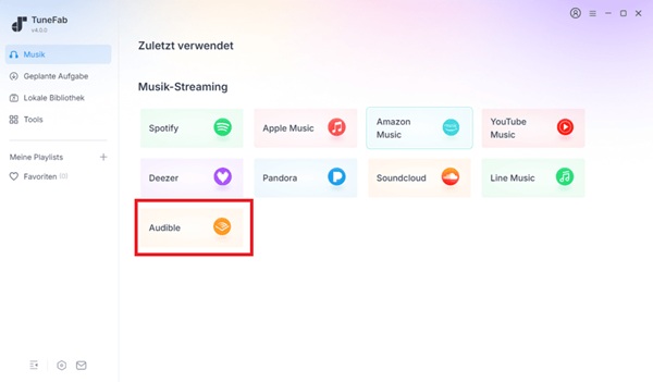 Plattform auswählen