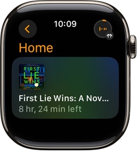 Audible auf Apple Watch offline hören