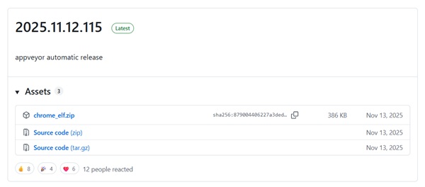 BlockTheSpot Release-Seite