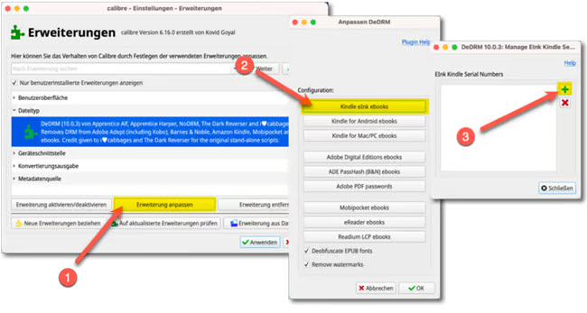 Calibre DRM Schutz entfernen