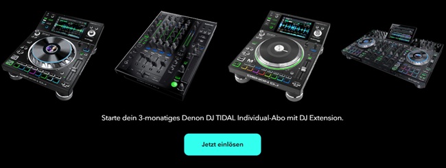 Denon DJ TIDAL Abo
