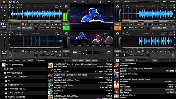 Tidal mit DEX mixen