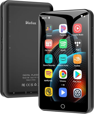 Diofox MP3 Player mit Spotify