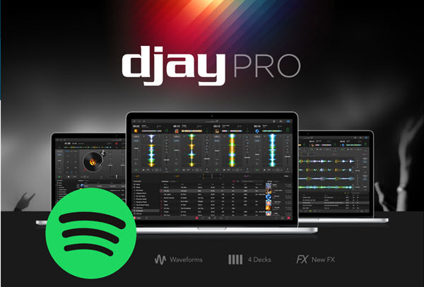Djay Pro mit Spotify