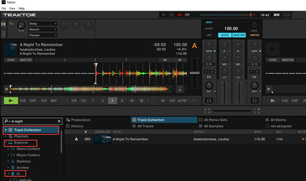 Eigene Tidal Musik vom Windows auf Traktor DJ importieren