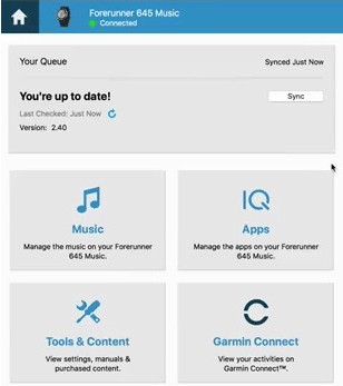 Amazon Music auf Garmin Forerunner hören