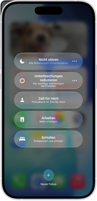 iPhone Fokus-Modus