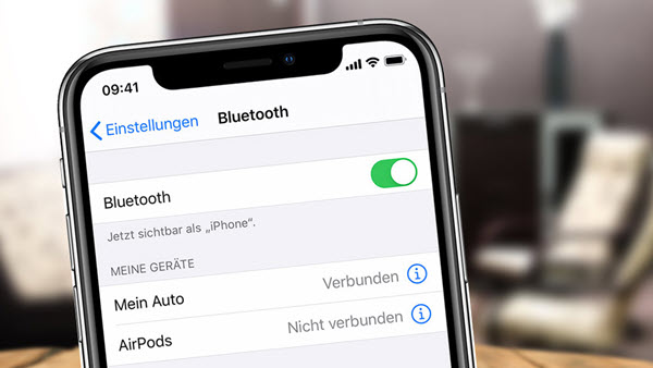 iPhone Musik im Auto abspielen Bluetooth