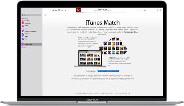 iTunes Match abonnieren