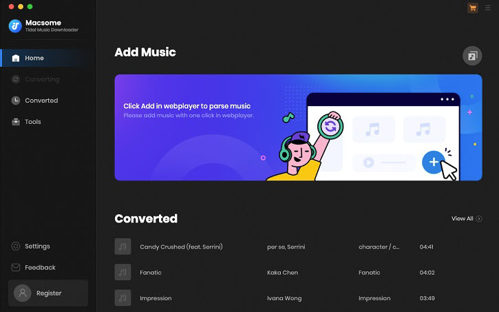 Macsome Tidal Music Downloader