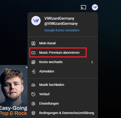 Music Premium abonnieren