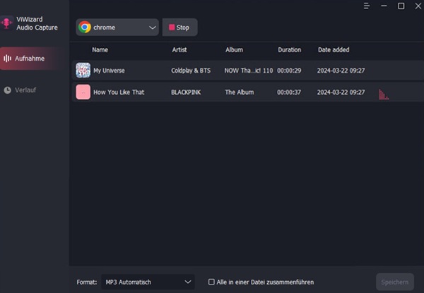 Tubidy-MP3-Musik herunterladen mit ViWizard Audio Capture