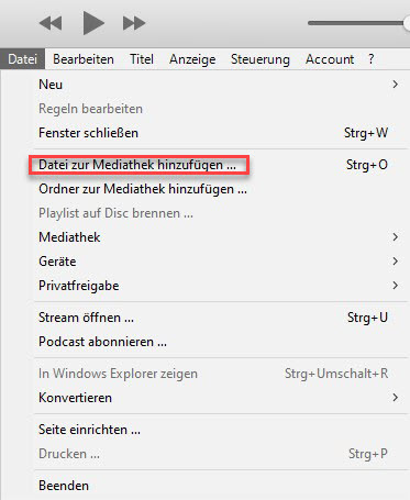 Spotify Music auf iTunes hinzufügen