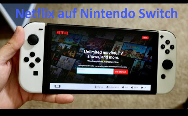 Netflix auf Nintendo Switch