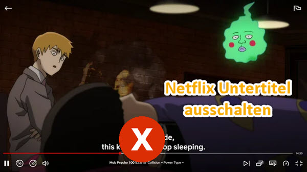 Unterstitel bei Netflix ausschalten