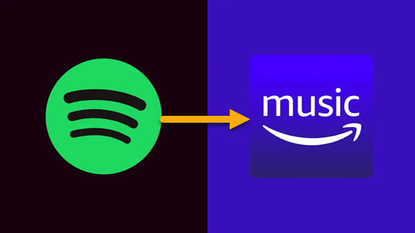 Playlist von Spotify zu Amazon Music übertragen