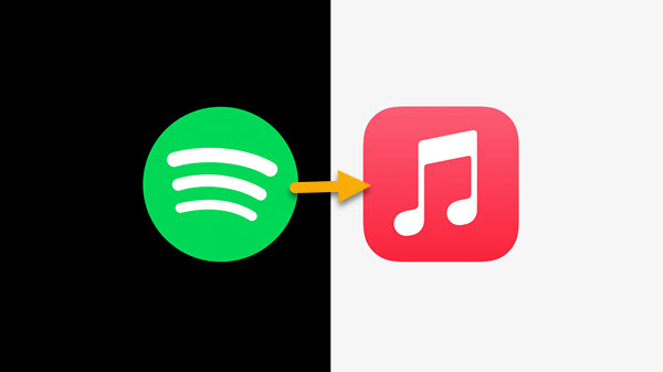 Playlist von Spotify zu Apple Music übertragen