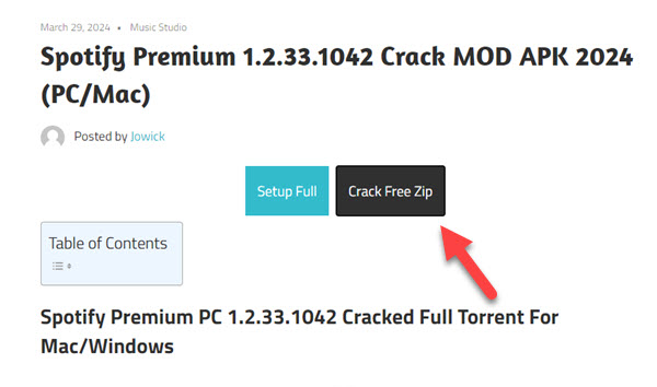 ProcrackPC Spotify Premium Cracked APK downloaden auf dem PC