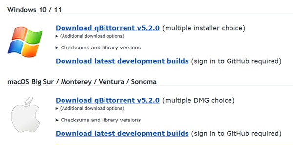 qBittorrent herunterladen
