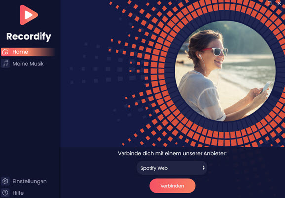 Spotify aufnehmen mit Recordify