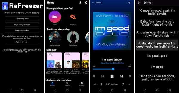 Refreezer Deezer Downloader Android