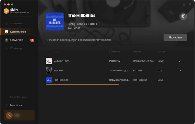 Sidify Tidal Music Converter