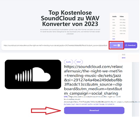 Soundcloudrips WAV Downloader