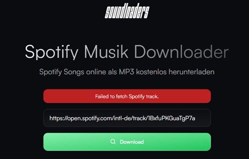 Soundloaders Problem