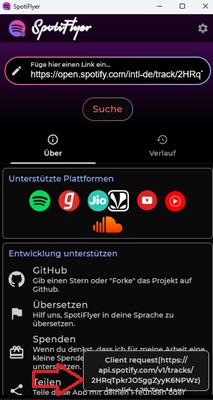 SpotiFlyer Ladefehler