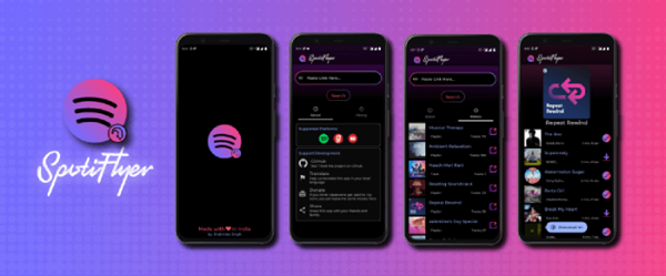 Spotify Android einzelne Songs herunterladen mit SpotiFlyer