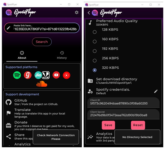 Spotiflyer free Spotify Converter Android