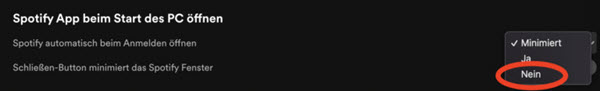 Spotify App Autostart deaktivieren Mac