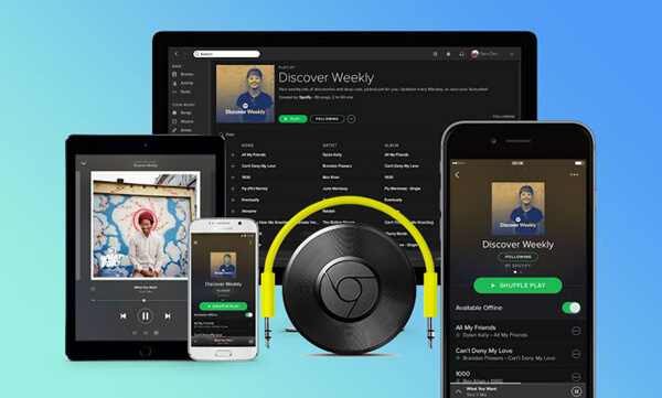 Spotify auf Chromecast streamen