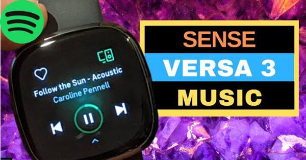 Spotify auf Fitbit Versa 3 abspielen