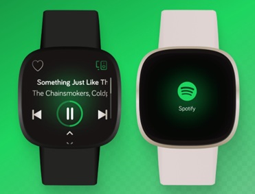 Spotify auf Fitbit Versa hören