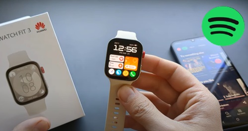 Spotify auf Huawei Watch Fit 3 hören
