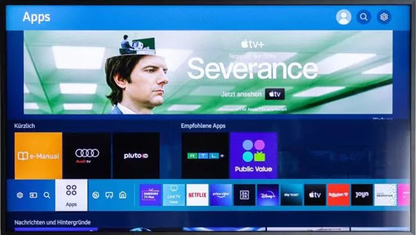 Spotify auf Samsung Smart TV installieren