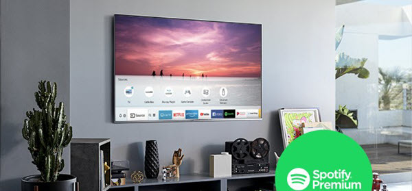 Spotify auf Samsung TV abspielen