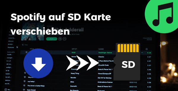 Spotify auf SD-Karte verschieben