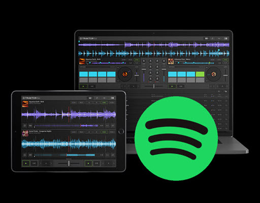 Spotify auf Traktor